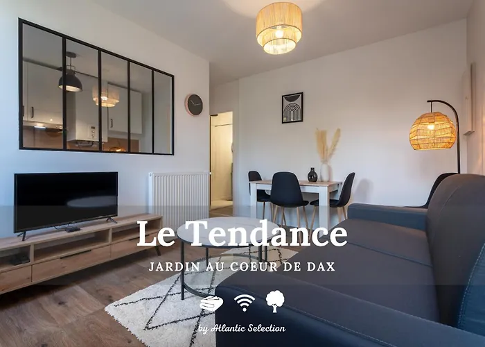 Atlantic Selection - Le Tendance - Centre Ville De Dax Avec Jardin